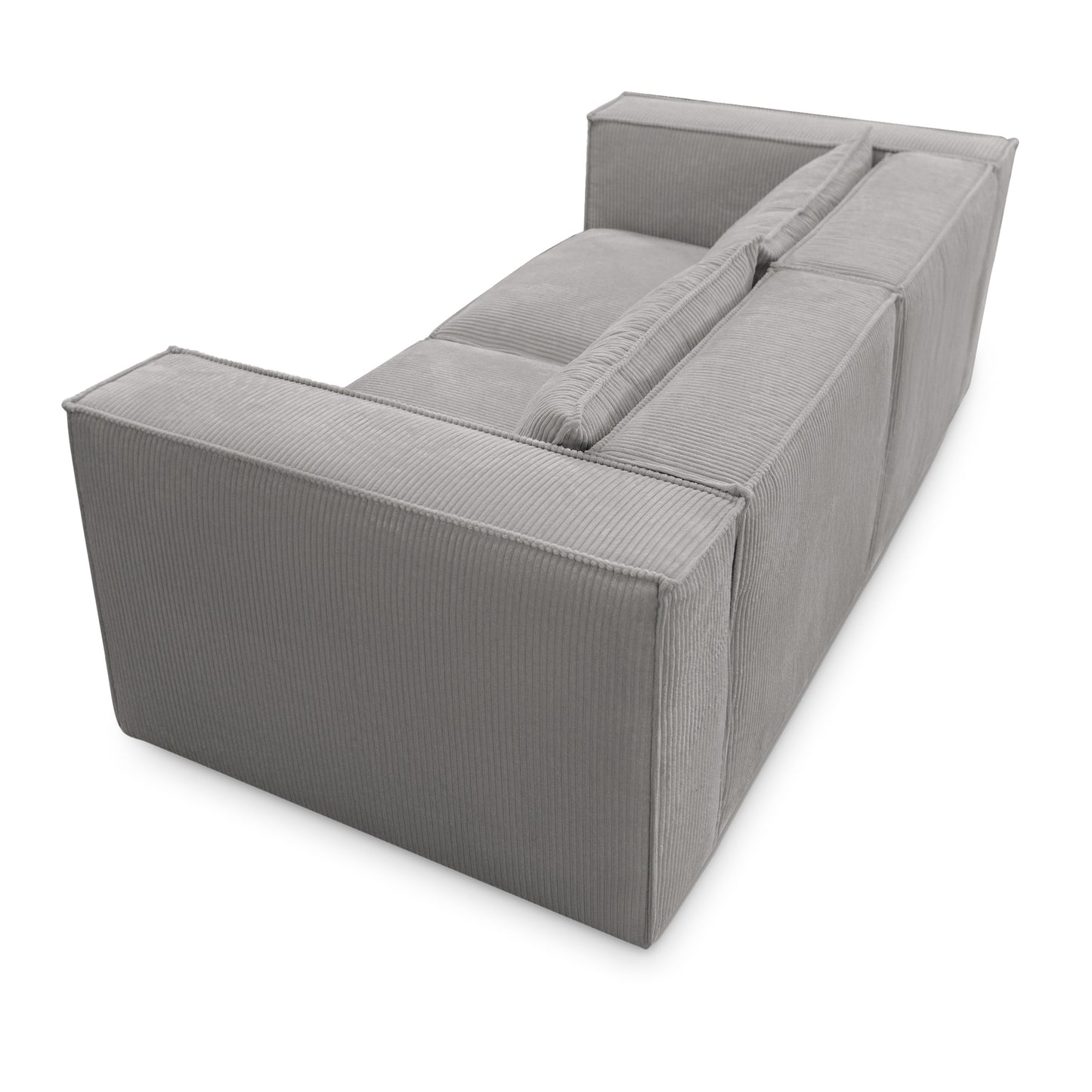 Sofa MODULO 3S 210 x 105 cm Lincoln Czarny 100 – Nowoczesny styl wypoczynkowy