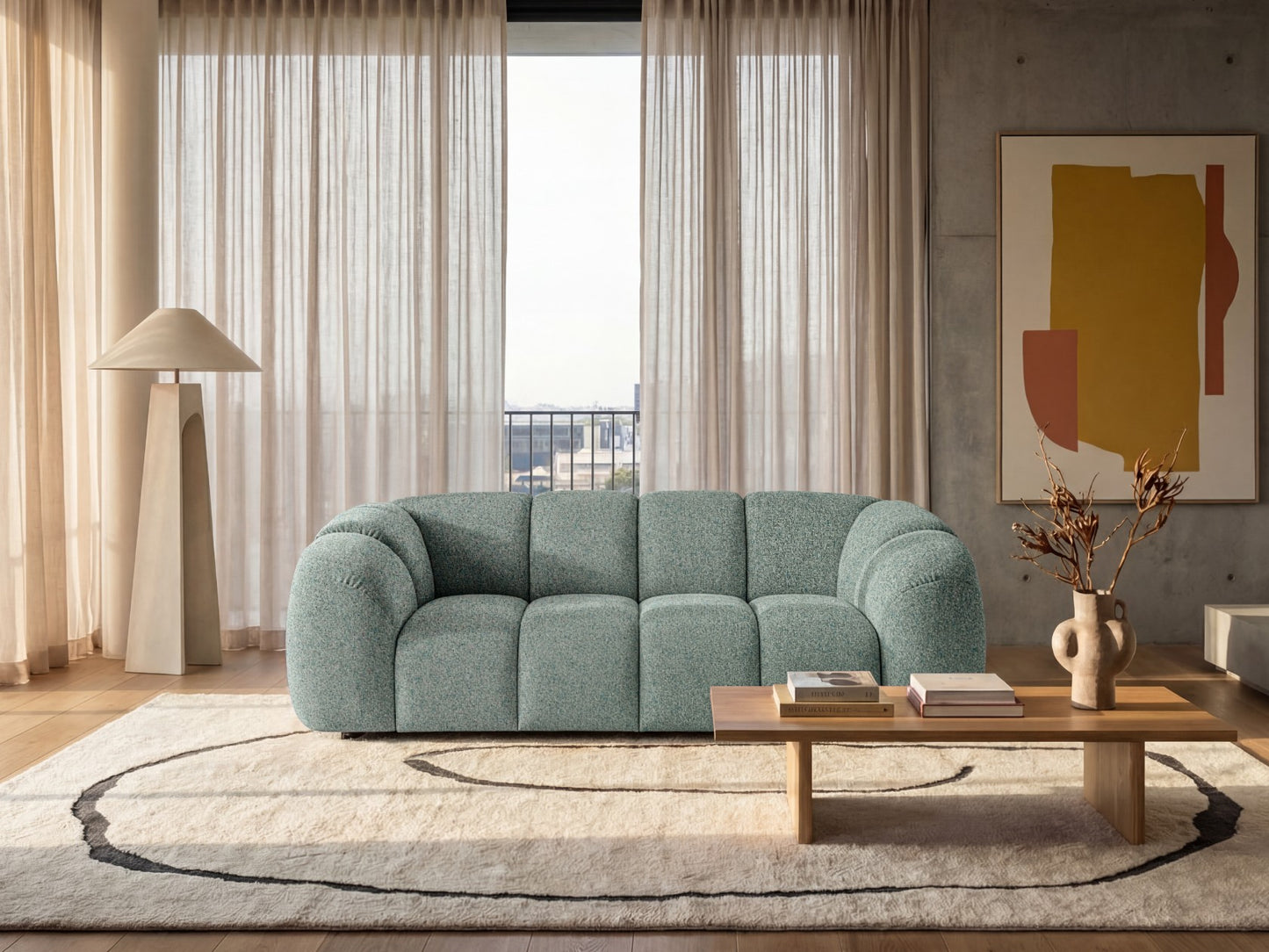 Designerska sofa MALI 3-osobowa – Cloud Design 240 cm