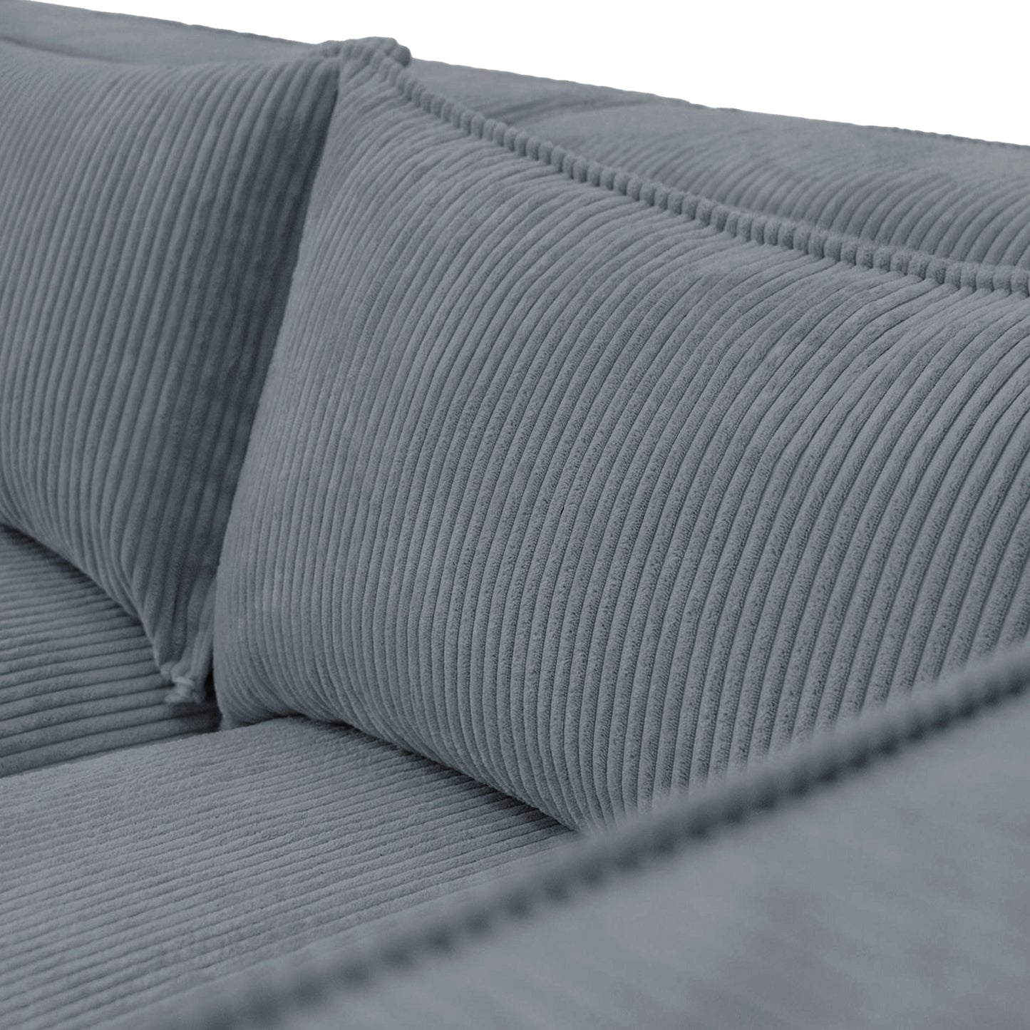 Sofa MODULO 3S 210 x 105 cm Lincoln Czarny 100 – Nowoczesny styl wypoczynkowy