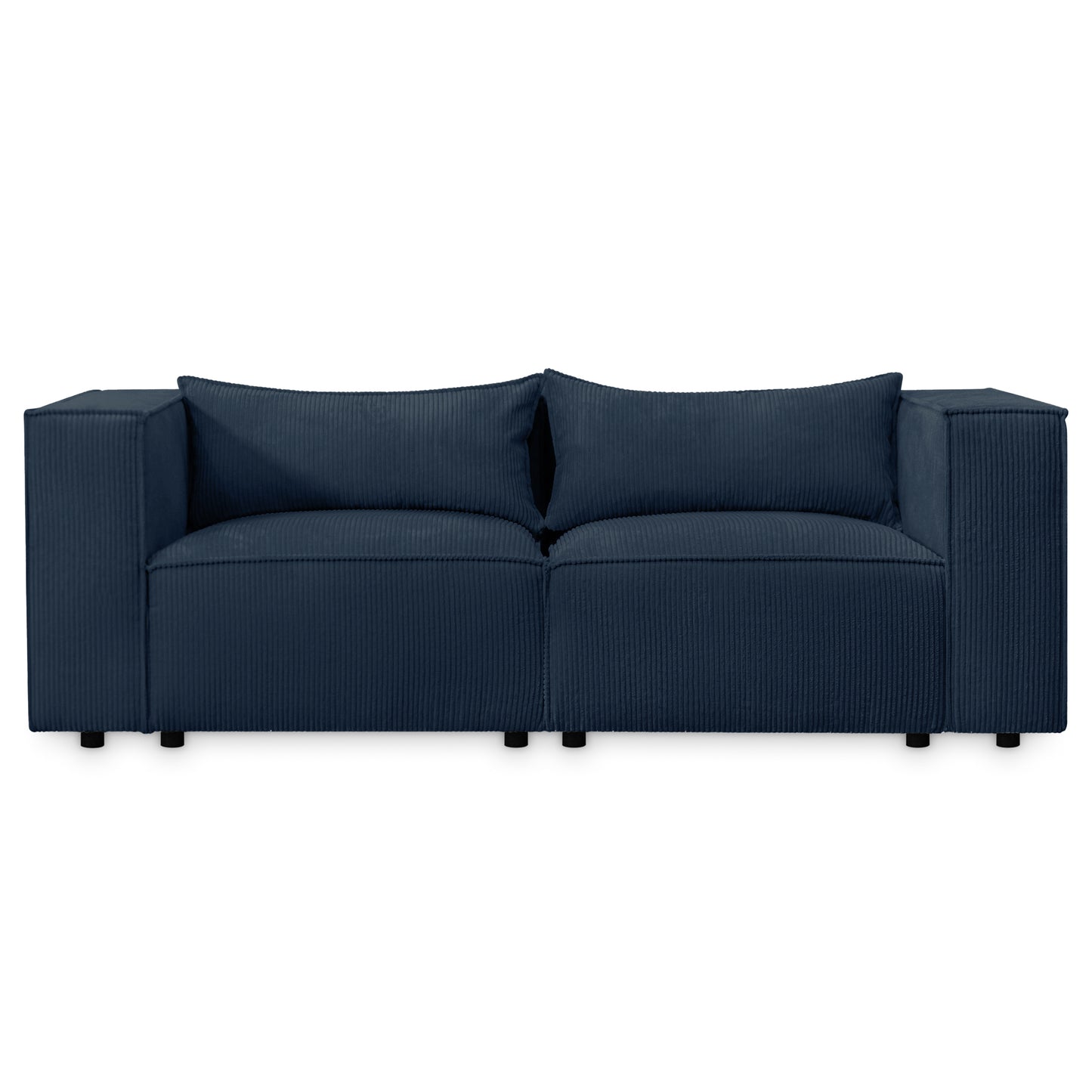 Sofa MODULO 3S 210 x 105 cm Lincoln Czarny 100 – Nowoczesny styl wypoczynkowy