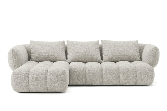 Canapé d'angle SAVIO - gauche - 250x168 cm - canapé design HR