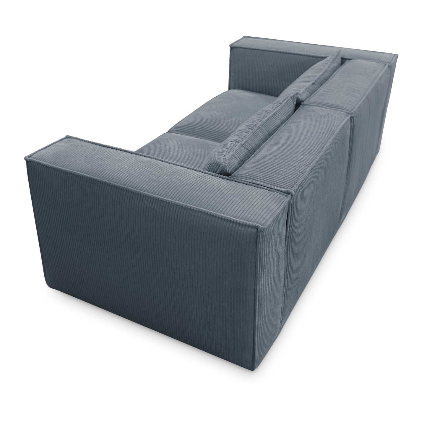 Sofa MODULO 3S 210 x 105 cm Lincoln Czarny 100 – Nowoczesny styl wypoczynkowy
