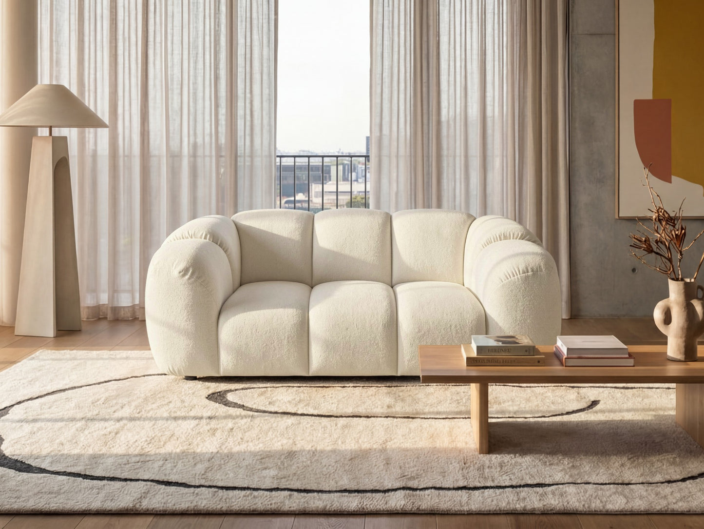Sofa designerska MALI 2-osobowa – model Cloud Design 200 cm – luksusowa sofa