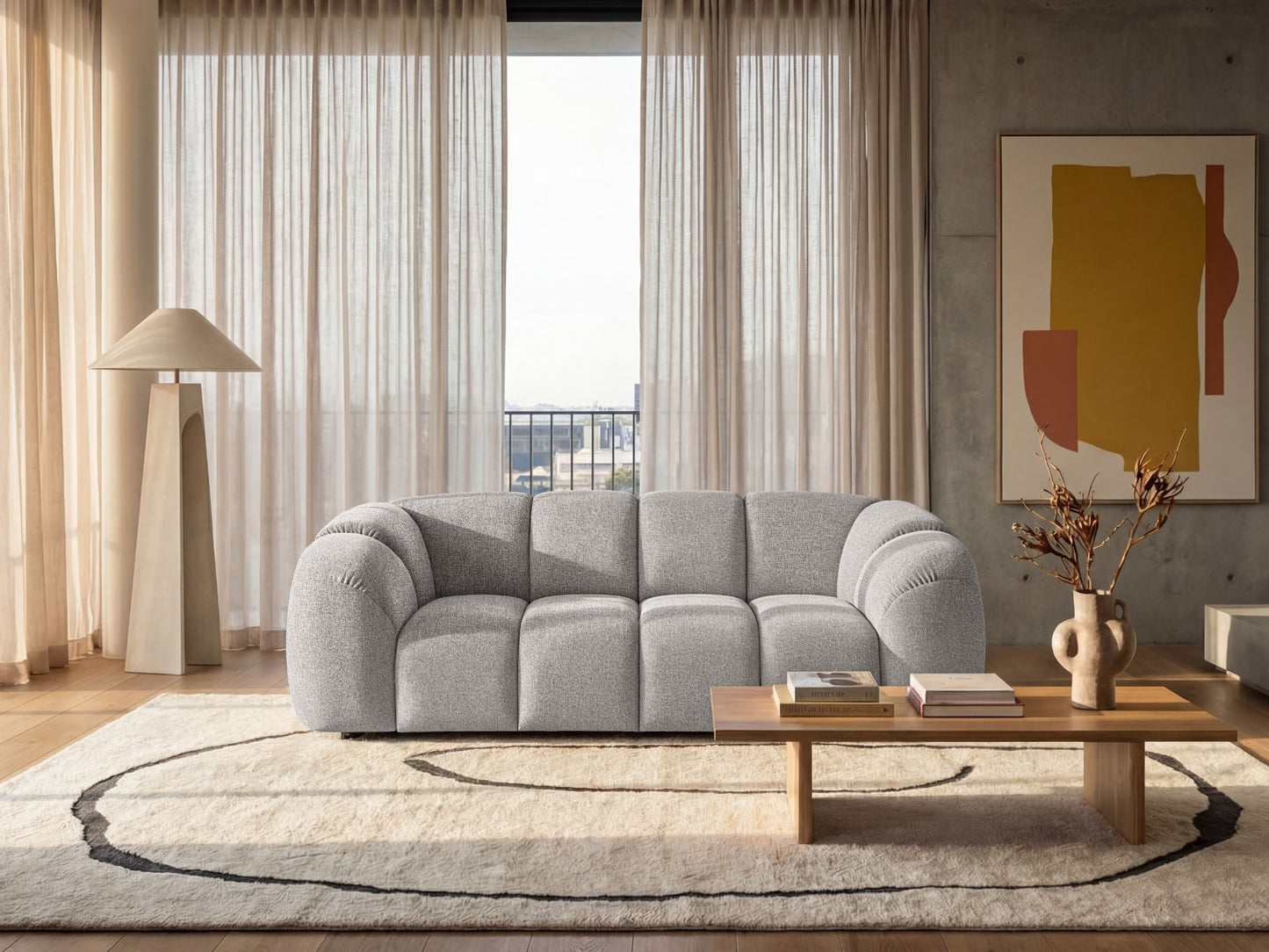 Designerska sofa MALI 3-osobowa – Cloud Design 240 cm