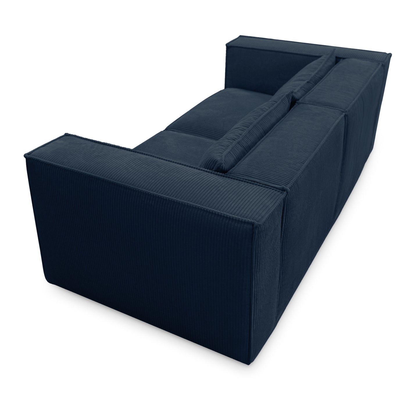 Sofa MODULO 3S 210 x 105 cm Lincoln Czarny 100 – Nowoczesny styl wypoczynkowy
