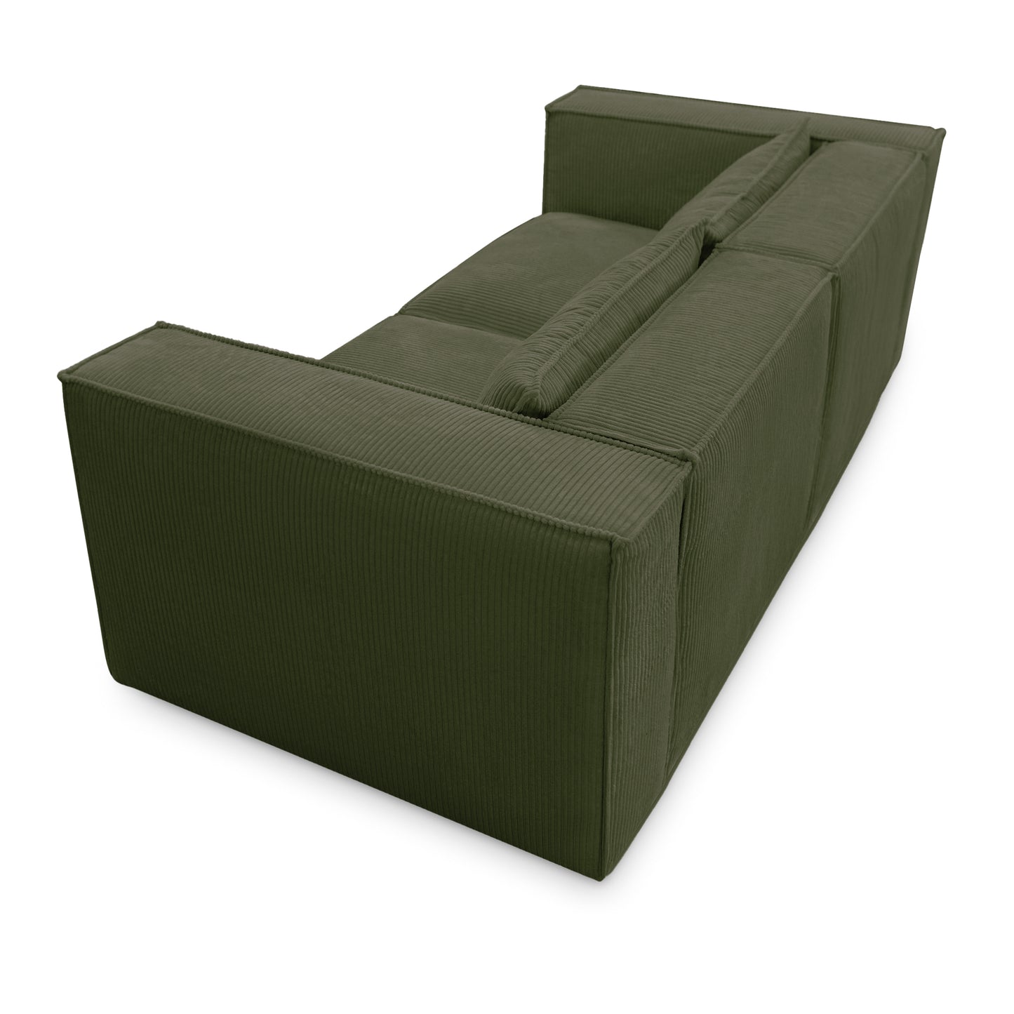Sofa MODULO 3S 210 x 105 cm Lincoln Czarny 100 – Nowoczesny styl wypoczynkowy